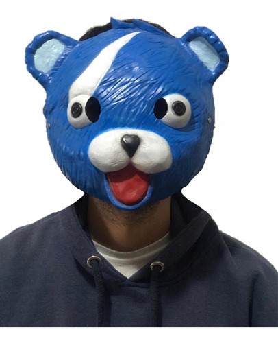Fortnite Máscara Oso Azul Cuddle Team Leader Careta Disfraz | MercadoLibre