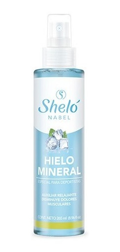 Hielo Mineral En Spray 265ml Shelo Nabel