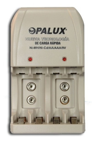 Cargador Baterías Opalux Bpi-0604 Recargables 9v/aa/aaa