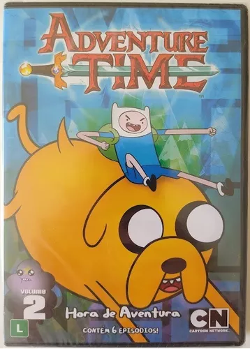 Dvd Adventure Time Hora Da Aventura Volume 2 Novo Lacrado