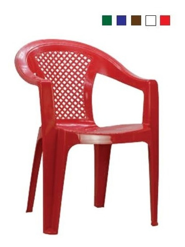 Silla Butaca Esterilla President Plastic H0062 Duraplas Xavi