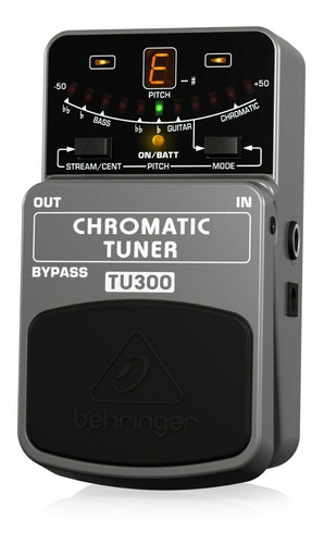 Pedal Afinador Cromático Behringer Tu300 Chromatic Tuner