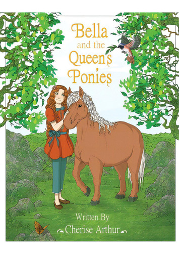 Bella And The Queen's Ponies Colouring Book, De Arthur, Cherise. Editorial Lightning Source Inc, Tapa Blanda En Inglés
