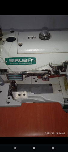 Maquina Industrial Collaretera Marca Siruba.