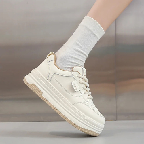 Zapatillas De Deporte Con Cuña Para Mujer Zapatos Con Plataf