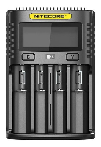 Cargador Um4 Usb Nitecore 4 Slots Display De Estado