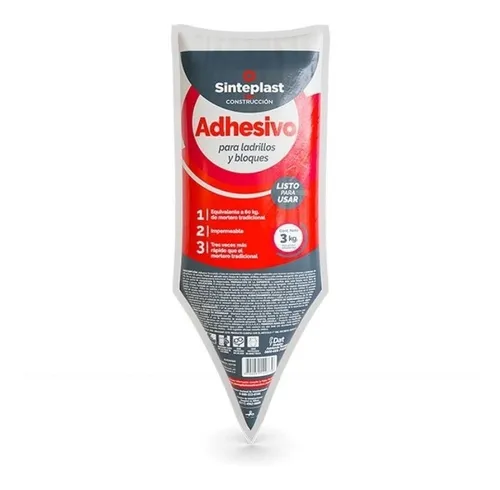 comprar Adhesivo Sinteplast Listo Para Ladrillos Y Bloques Pared 3kg