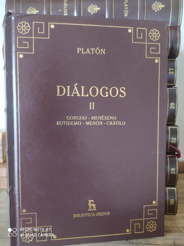 Diálogos / Platón Obras Completas Tomo 2 / Gredos