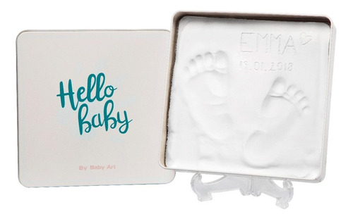 Caja Mágica De Recuerdos Para Bebés Cuadrada Baby Art