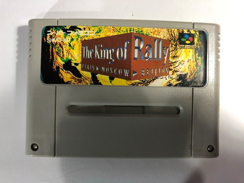 Juego Nintendo Super Famicom The King Of Rally