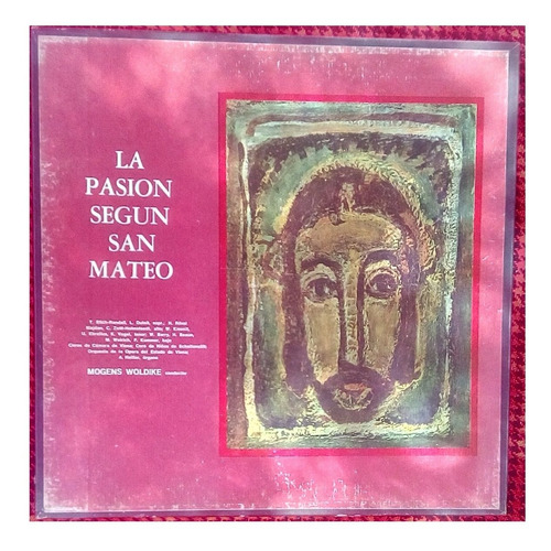 Bach 4 Vinilos La Pasión Según San Mateo 