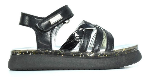 Imagen 2 de 6 de Sandalia Niñas 3 Tiras Velcro 27 Al 36 Art 660
