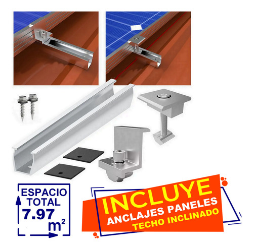 Kit Solar Hibrido Sin Baterias Sin Mantenimiento On Grid Hf