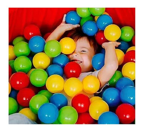 Pelotas Plásticas De Piscina 100uni Fabricación Nacional