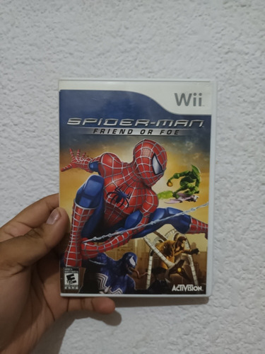 Spider-man Friend Or Foe Nintendo Wii (Usado)