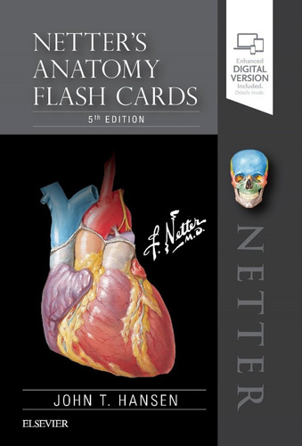 Libro Netter's Anatomy Flash Cards - Hansen, John