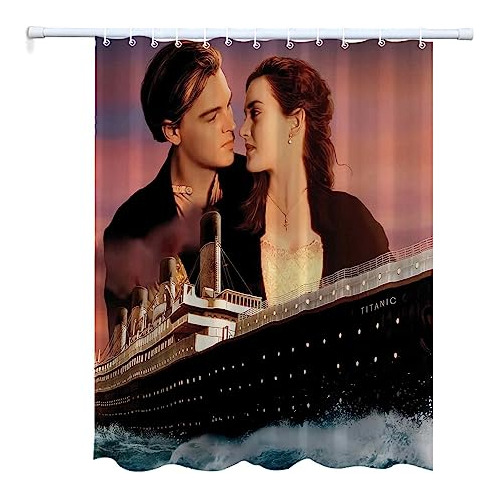Cortina De Ducha Titanic Jack Y Rose Love Story, Cortin...