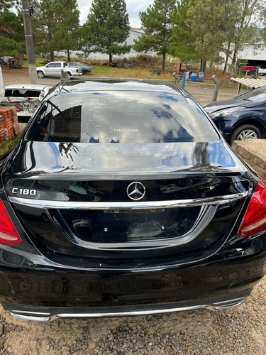 Mercedes C180 1.6 Turbo 2017 Flex 156cvs Aut- Solicite Peças