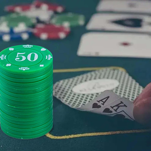 Fichas De 100 Fichas De Juego Redondas Profesionales 5 Denom