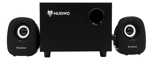 Bocina Nubwo Cráneo NS-38 con bluetooth negra