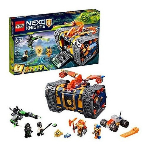 Kit De Construccion Lego Nexo Knights Axls Rolling Arsenal 7