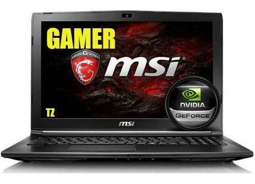 Notebook Gamer Msi I5 8300 15.6 8gb Ssd Geforce 1050 Tranza (Reacondicionado)