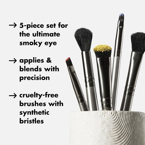 Duende Kit De Brochas Para Ojos Ahumados, 5 Brochas De De Y