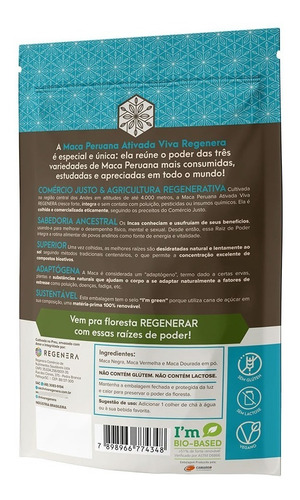 Imagem 2 de 5 de Maca Peruana Negra, Vermelha E Dourada Ativada Viva Regenera