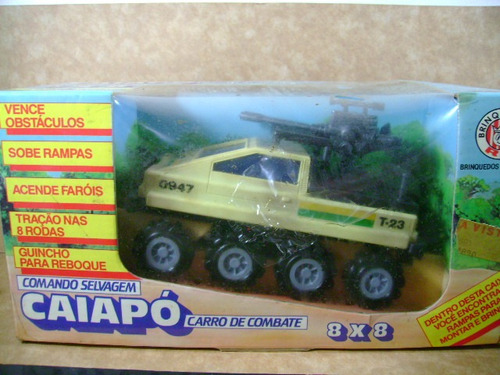 Carro De Combate Caiapó Brinquedos Rei Alfema 