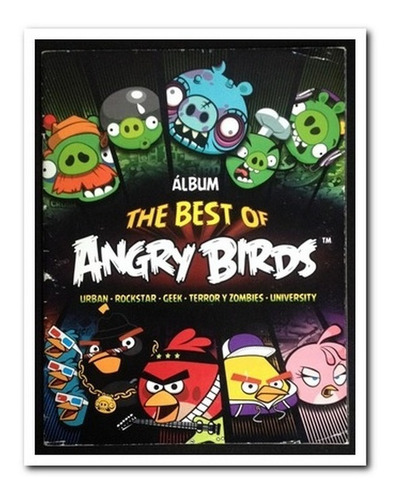 The Best Of Angry Birds Album, Posee 19 Laminas