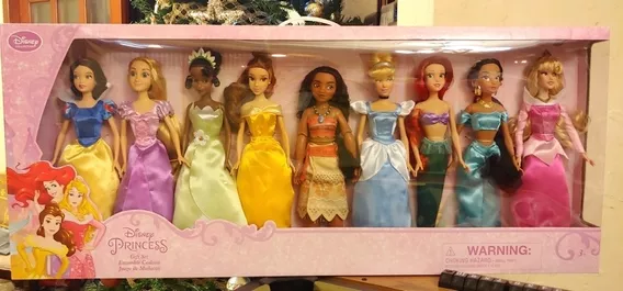 Set De Coleccion Muñecas Disney Princesas Tienda Disney