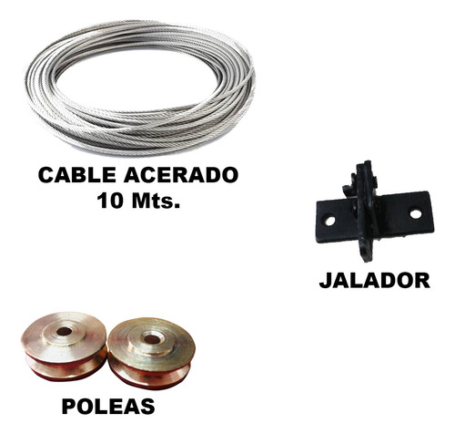 Kit Accesorios Puertas Levadizas Lift Ranger