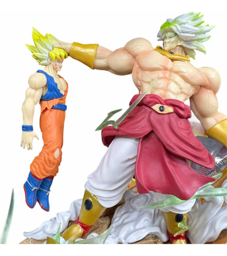 Broly Goku Super Saiyan Set X2 Broli Super Saiyan Legendario