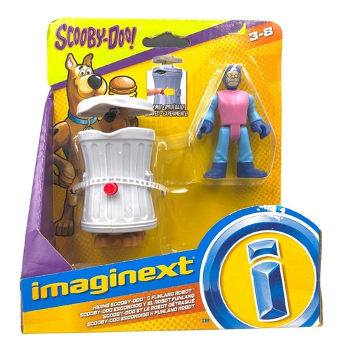 Muñeco Imaginext Scooby Doo Escondido  Y Robot