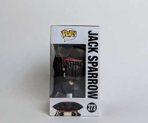 Funko Pop Jack Sparrow 273 - Piratas Del Caribe (Usado)