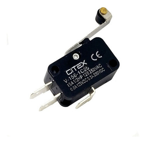 V-156-1c25 Micro Chave Switch Roletado ( V-166-1c5 )