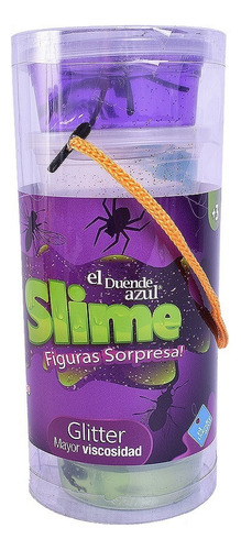 Slime Glitter Pote X 6 Unidades De 50 Grs Bichos Tenebrosos