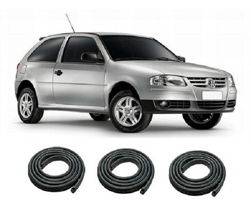 Burletes Vw Gol Power 3p 2008 Kit 3- Puertas + Baul Rapinese