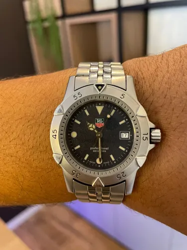 Relógio Tag Heuer Professional 200m Quartz Aço 40mm C Coroa