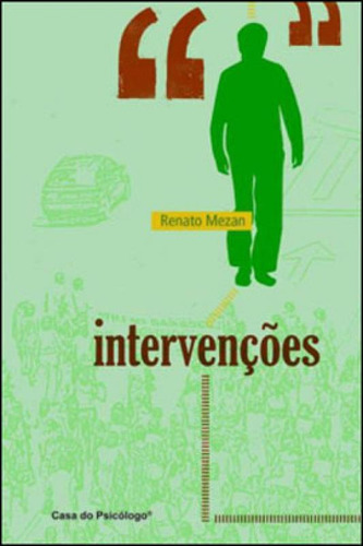 Intervenções, De Mezan, Renato. Editora Artesa Editora, Capa Mole Em Português