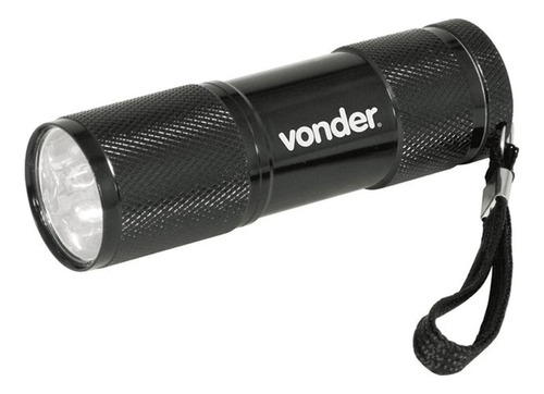 Lanterna Chaveiro Com Led Vonder Llv 0009 Cor da lanterna Preto Cor da luz Branco