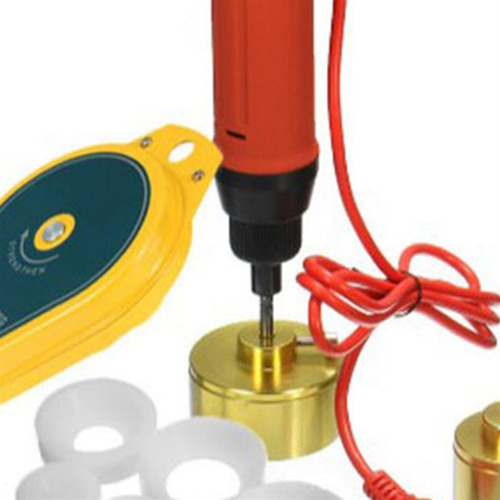Máquina Tapadora De Botellas Eléctrica Manual Sellador De Ta