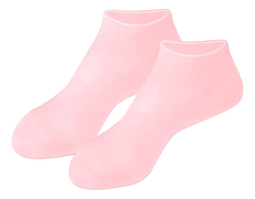 2 Calcetines De Gel De Silicona Suave Mangas Calcetines