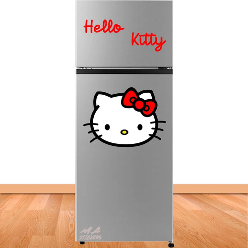 Vinil Decorativo Refrigerador Parra H Kitty Mod 08-c