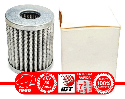 Filtro Gnv Refil Geração 5 6 Metálico Lovato Tetrafuel Igt
