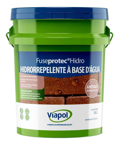 Fuseprotec Hidro 18l - Viapol