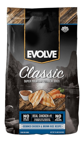 Evolve Dog Classic Chicken 15lb