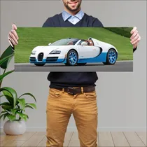 Comprar Cuadro 30x80cm Auto 2013 Bugatti Veyron Grand Sp 76