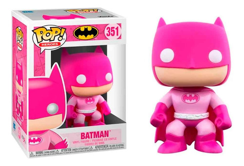 Batman Classic Pink Funko Pop 351 Dc Lucha Contra El Cáncer