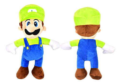 Peluche De Mario Bros - Luigi - Nintendo - Juguete 40 Cm